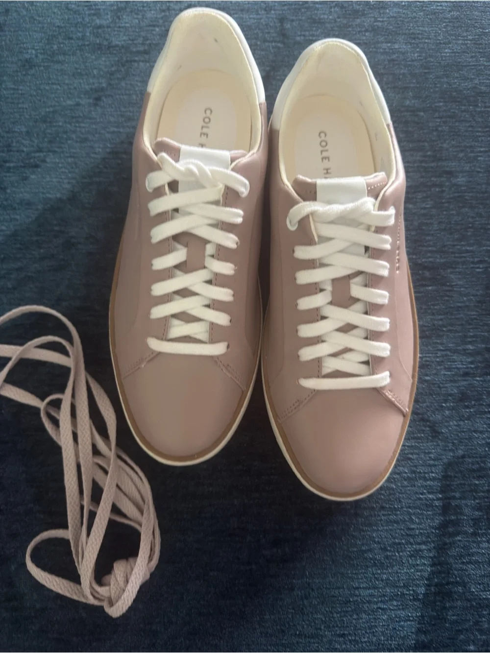 Cole Haan GrandPro Topspin Blush Pink Leather Sneakers Women’s Size 8.5
